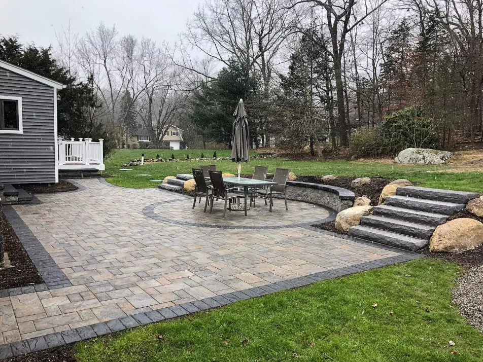 Patio outdoor living space
